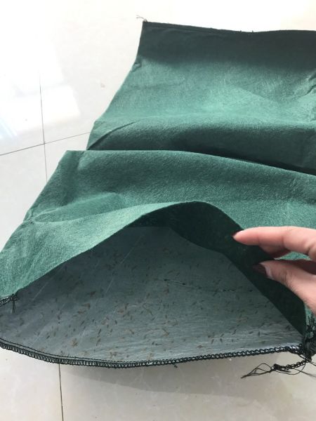 柔性护岸焕新颜！生态袋护坡让荒坡险坡变身生态绿廊